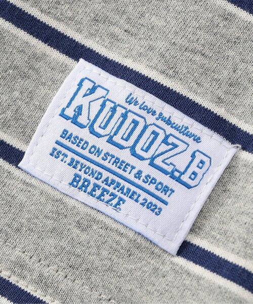 브리즈 티셔츠 일본 BREEZE KUDOZ.B 레이어드 스트라이프 반팔티 4컬러