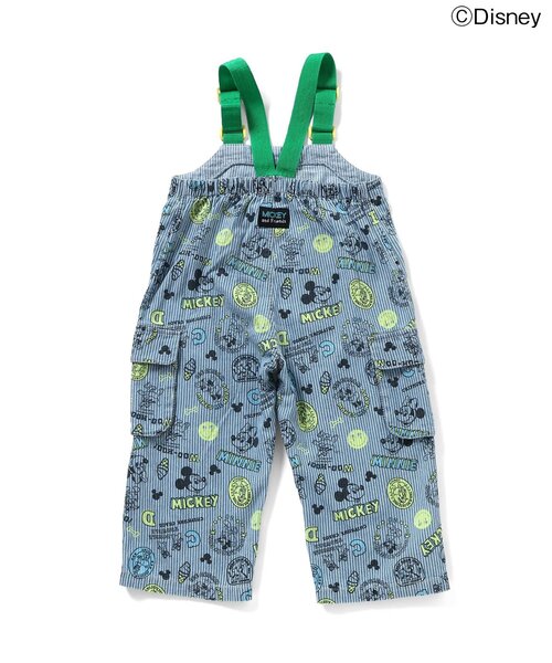 브리즈 바지 일본 BREEZE 멜빵 팬츠 디즈니 미키앤 프렌즈 살로펫