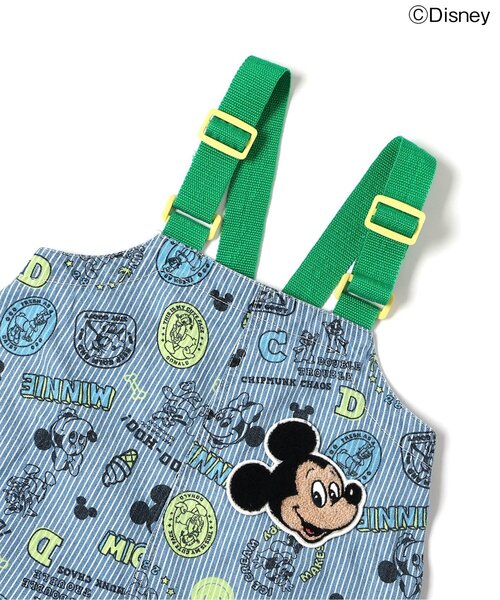 브리즈 바지 일본 BREEZE 멜빵 팬츠 디즈니 미키앤 프렌즈 살로펫