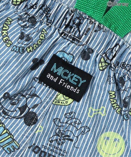 브리즈 바지 일본 BREEZE 멜빵 팬츠 디즈니 미키앤 프렌즈 살로펫