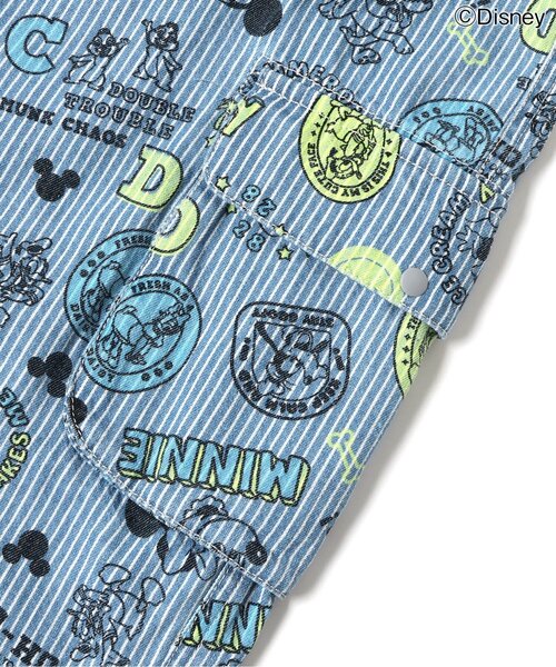 브리즈 바지 일본 BREEZE 멜빵 팬츠 디즈니 미키앤 프렌즈 살로펫