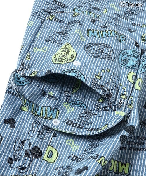 브리즈 바지 일본 BREEZE 멜빵 팬츠 디즈니 미키앤 프렌즈 살로펫