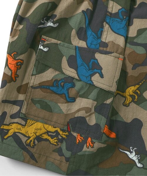 브리즈 셋업 일본 BREEZE 후쿠이 현립 공룡 박물관 콜라보 반팔 셔츠 반바지