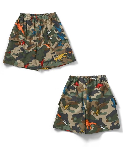 브리즈 셋업 일본 BREEZE 후쿠이 현립 공룡 박물관 콜라보 반팔 셔츠 반바지