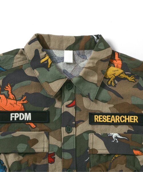 브리즈 셋업 일본 BREEZE 후쿠이 현립 공룡 박물관 콜라보 반팔 셔츠 반바지