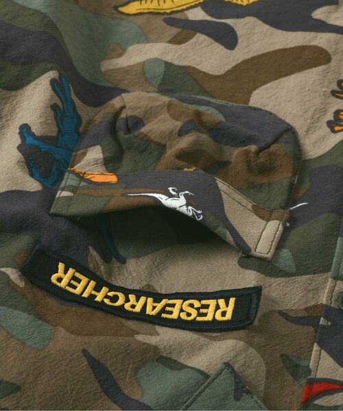 브리즈 셋업 일본 BREEZE 후쿠이 현립 공룡 박물관 콜라보 반팔 셔츠 반바지