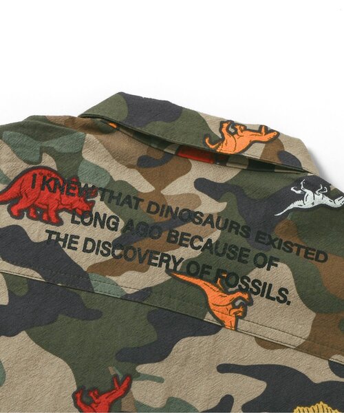 브리즈 셋업 일본 BREEZE 후쿠이 현립 공룡 박물관 콜라보 반팔 셔츠 반바지