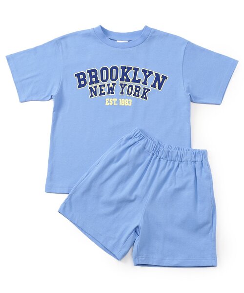 브리즈 셋업 일본 BREEZE 유루 칼리지 와이드 실루엣 반팔 반바지 3컬러