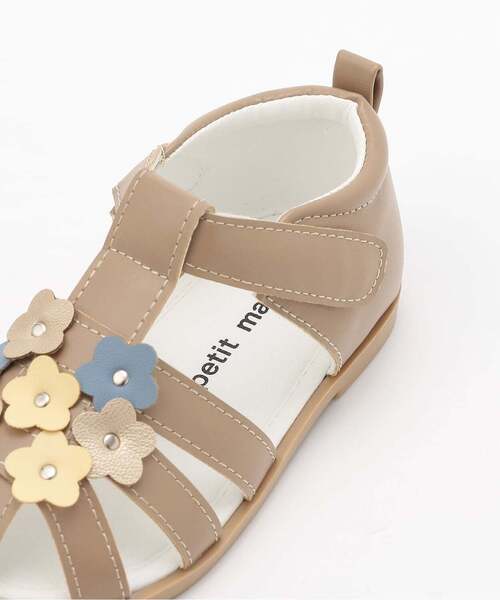 쁘띠메인 신발 일본 쁘띠마인 메니 플라워 샌들 3컬러