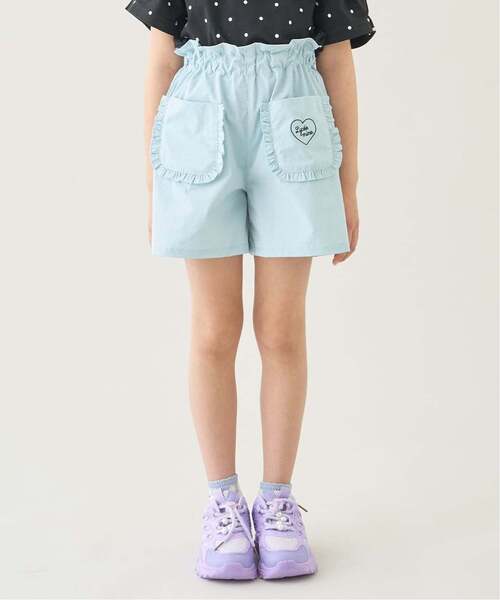 쁘띠메인 바지 일본 쁘띠마인 수영복 겸용 프릴 포켓 반바지 5컬러