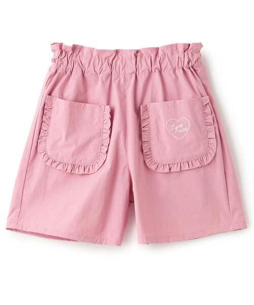 쁘띠메인 바지 일본 쁘띠마인 수영복 겸용 프릴 포켓 반바지 5컬러