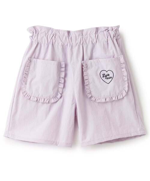 쁘띠메인 바지 일본 쁘띠마인 수영복 겸용 프릴 포켓 반바지 5컬러