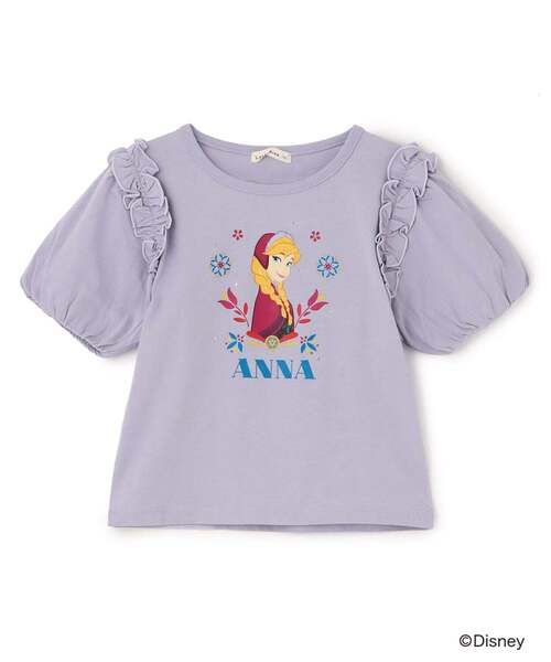 쁘띠메인 티셔츠 일본 쁘띠마인 디즈니 겨울왕국 퍼프 반팔티 4컬러