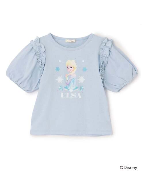 쁘띠메인 티셔츠 일본 쁘띠마인 디즈니 겨울왕국 퍼프 반팔티 4컬러