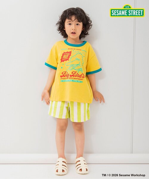 브리즈 티셔츠 일본 BREEZE 세서미 스트리트 반팔티 4컬러