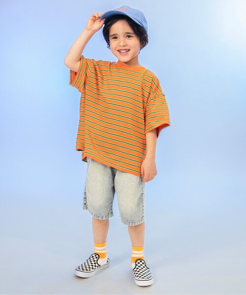 Breeze Kids T-shirt Japanese Toddler Long Sleeve Sesame Street Fur-Free Strainer 5 Colors 