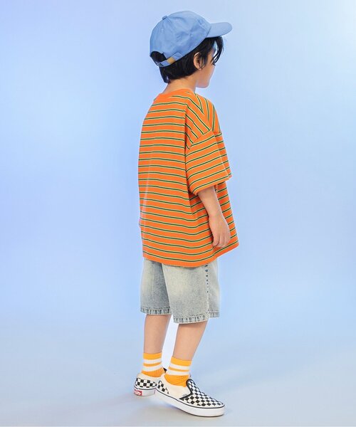 Breeze Kids T-shirt Japanese Toddler Long Sleeve Sesame Street Fur-Free Strainer 5 Colors 