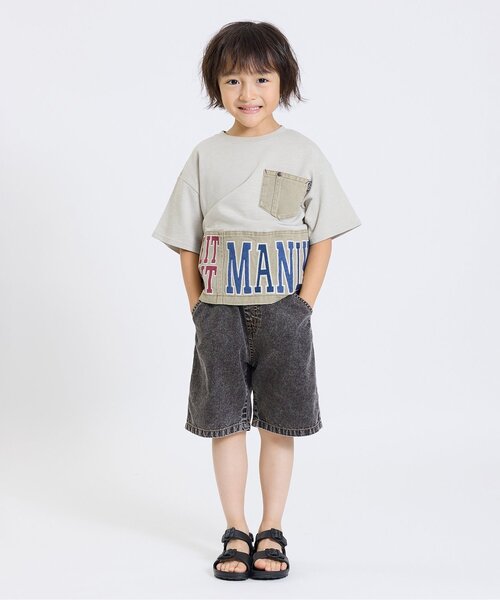 Breeze Kids T-shirt Japanese Toddler Long Sleeve Sesame Street Fur-Free Strainer 5 Colors 