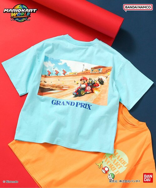 브리즈 티셔츠 일본 BREEZE 닌텐도 마리오 카트 월드 반팔티 6컬러