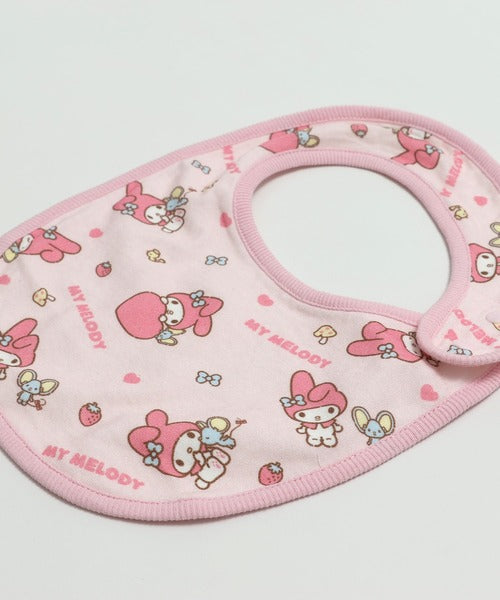 산리오 턱받이 일본 SANRIO 헬로키티 폼폼푸린 마이멜로디 3컬러