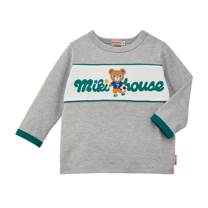 미키하우스 긴팔 일본 MIKIHOUSE 스포츠 토끼 푸치 베어 데일리 티셔츠 4컬러