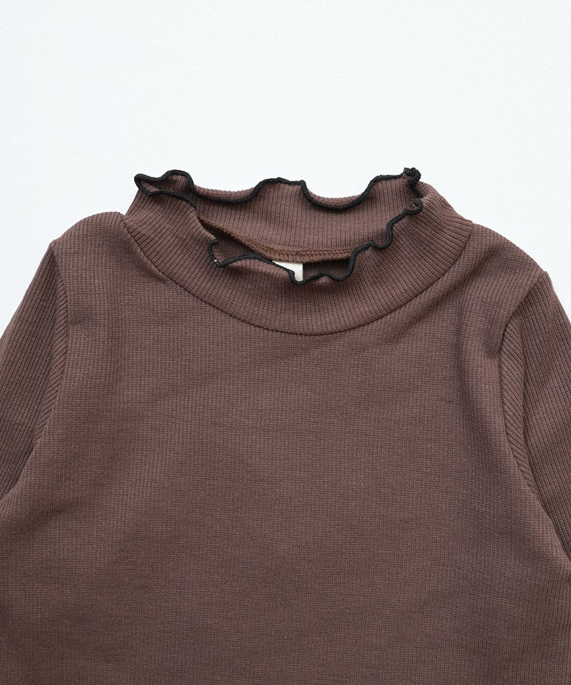 마키즈 긴팔 일본 MARKEY'S 배색 멜로우 텔레코 티셔츠 3컬러