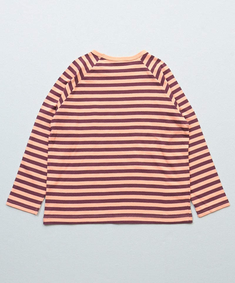 마키즈 긴팔 일본 MARKEY'S 선염 나그랑 스트라이프 보더 티셔츠 6컬러