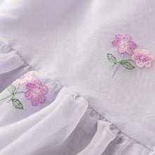 미키하우스 원피스 튤립 라벤더 꽃무늬 민소매 2컬러