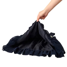 미키하우스 원피스 프릴 화이트 리본 자수 디자인