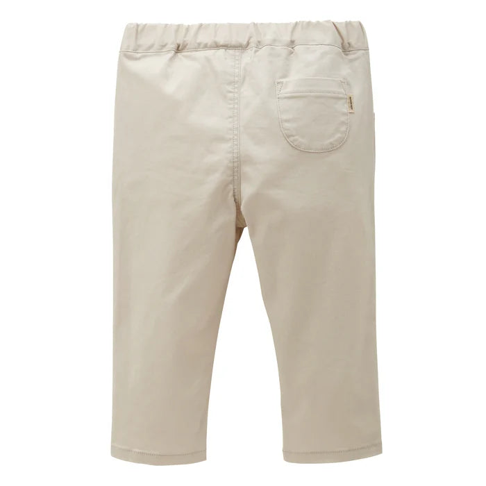 미키하우스 바지 일본 키즈 베어 자수 스트레치 팬츠 2컬러