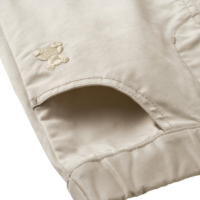 미키하우스 바지 일본 키즈 베어 자수 스트레치 팬츠 2컬러