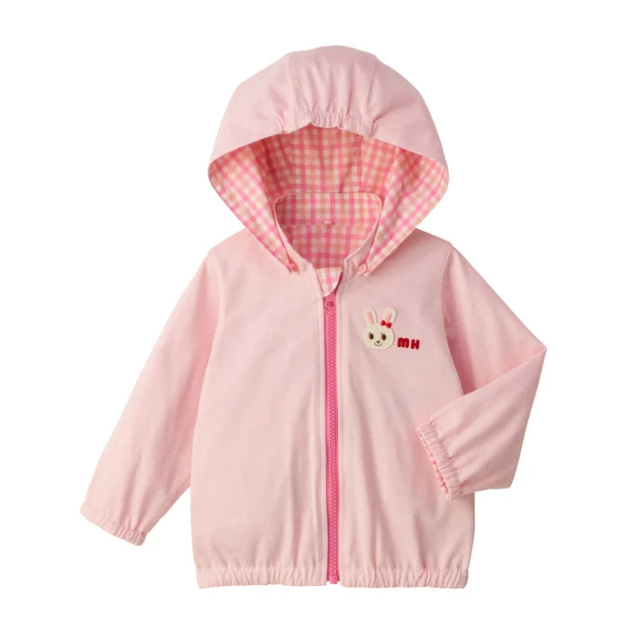 미키하우스 바람막이 일본 푸치와 토끼 리버시블 2컬러