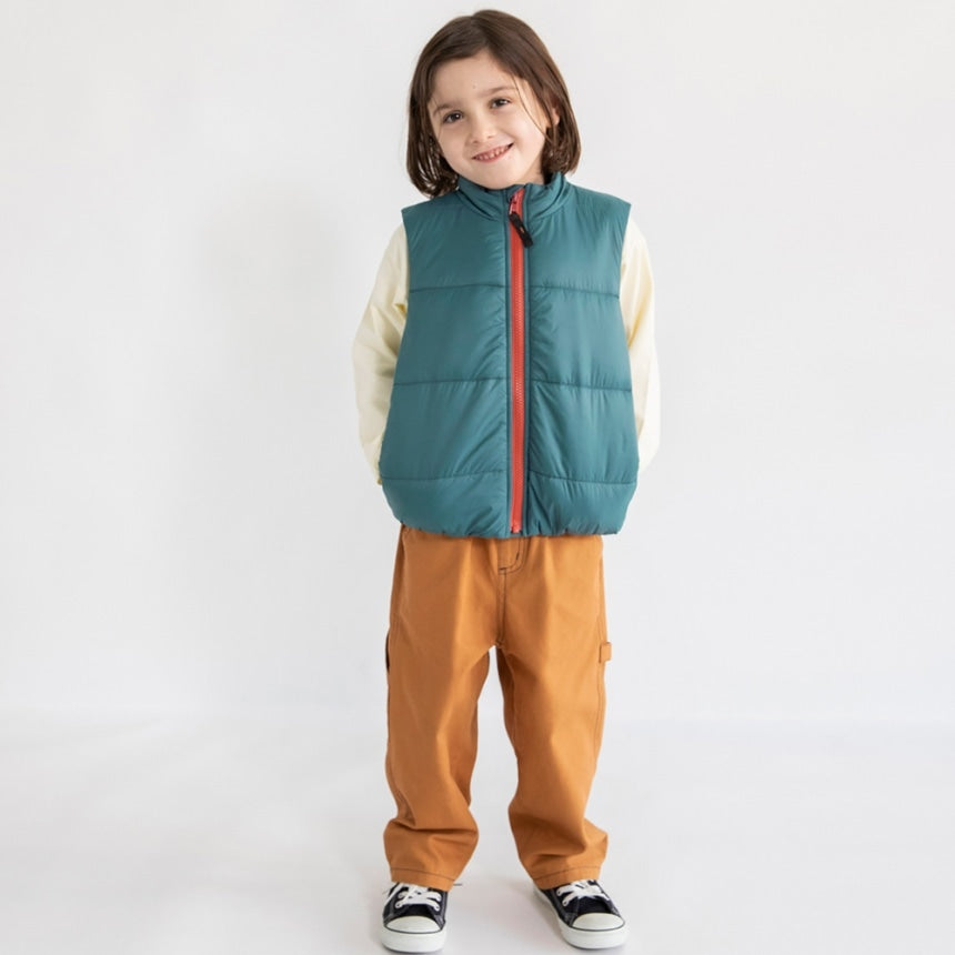 브란셰스 키즈 조끼 일본 branshes 유아 베스트 경량 패딩 디자인 3컬러
