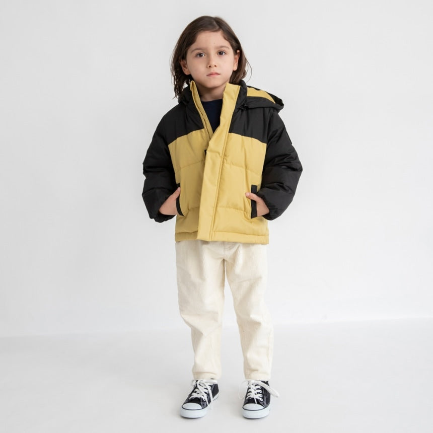 브란셰스 키즈 패딩 일본 branshes 후드 다운재킷 2웨이 리플렉터 디자인 2컬러