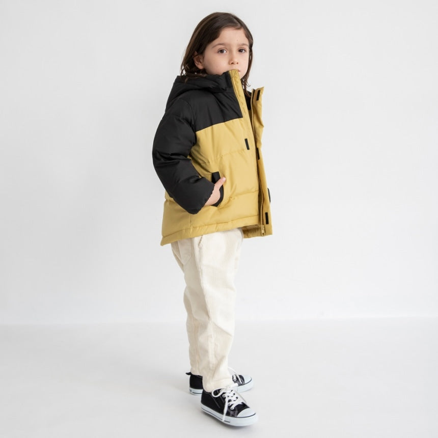 브란셰스 키즈 패딩 일본 branshes 후드 다운재킷 2웨이 리플렉터 디자인 2컬러