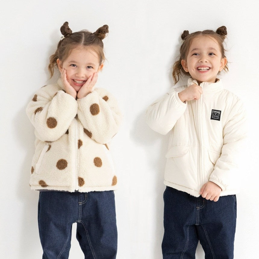 브란셰스 키즈 자켓 일본 branshes 유아 후리스 리버시블 플리스 재킷 3컬러