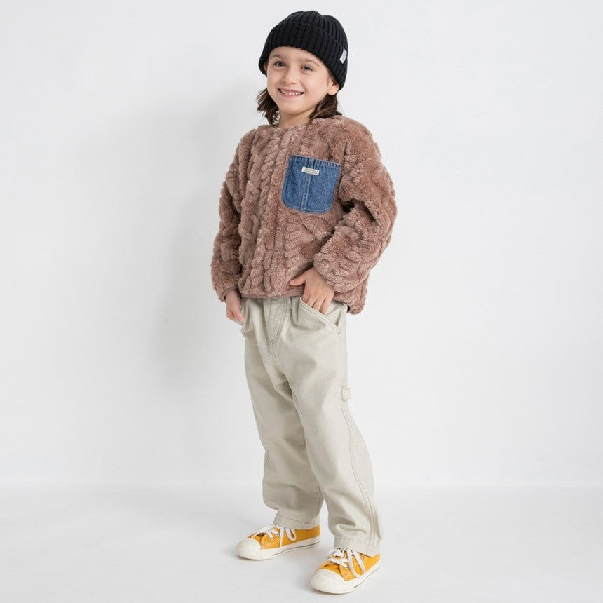 브란셰스 키즈 티셔츠 일본 branshes 맨투맨 케이블 보아 니트 트레이너 2컬러