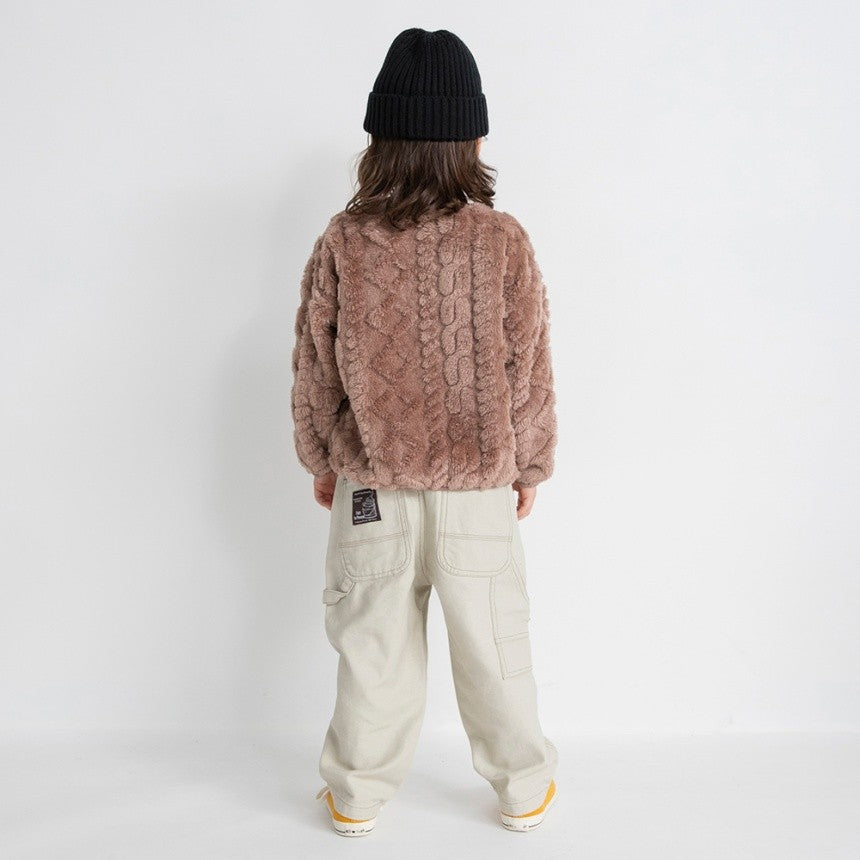 브란셰스 키즈 티셔츠 일본 branshes 맨투맨 케이블 보아 니트 트레이너 2컬러