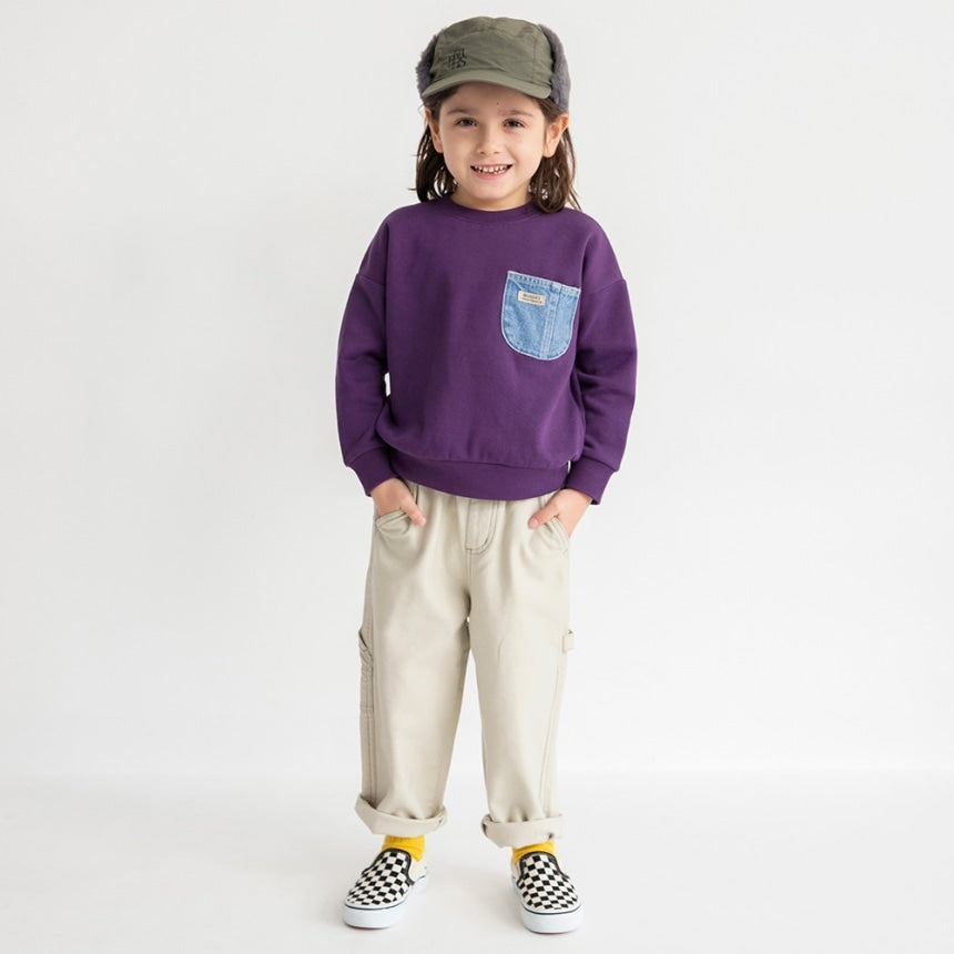 브란셰스 키즈 티셔츠 일본 branshes 맨투맨 포켓 기모 트레이너 4컬러