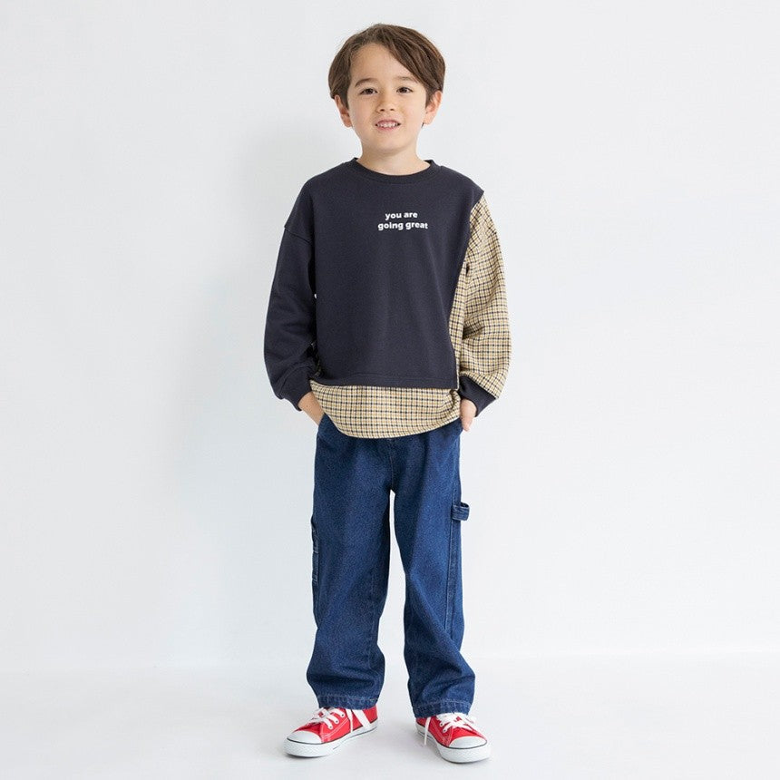 브란셰스 키즈 바지 일본 branshes 기모 페인터 팬츠 릴렉스 실루엣 4컬러