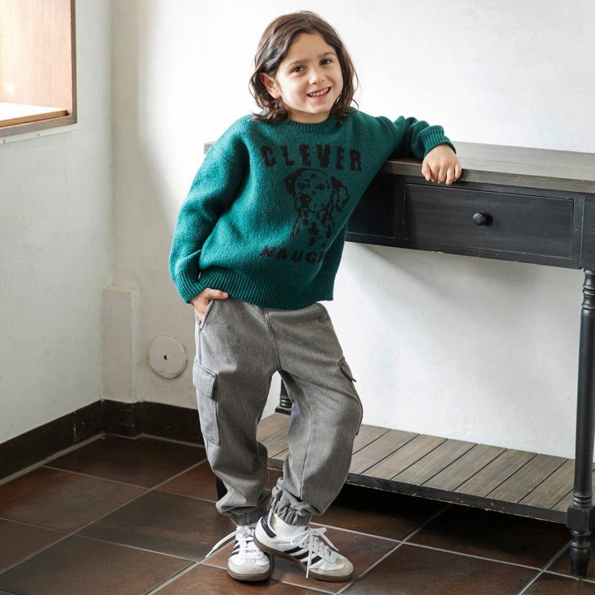 브란셰스 키즈 바지 일본 branshes 기모 카고바지 소프트 타입 2컬러