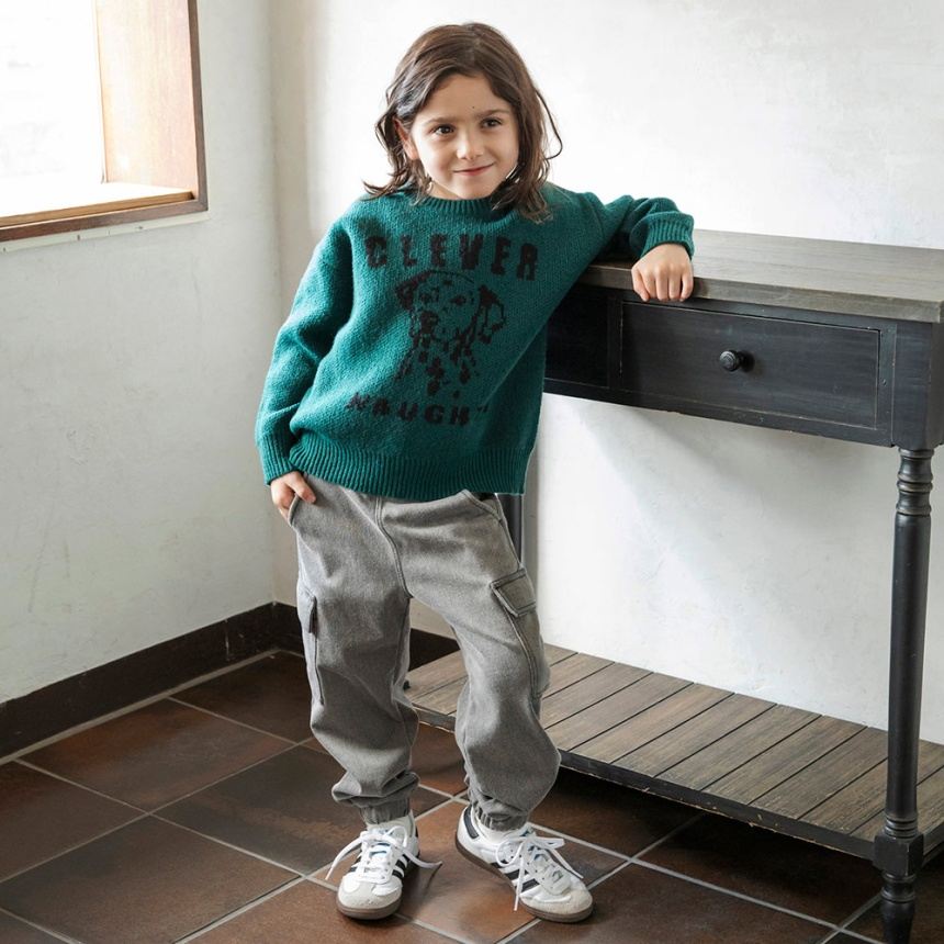 브란셰스 키즈 바지 일본 branshes 기모 카고바지 소프트 타입 2컬러