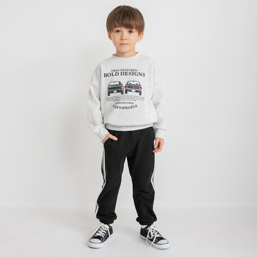 브란셰스 키즈 바지 일본 branshes 사이드 라인 조거 팬츠 3컬러