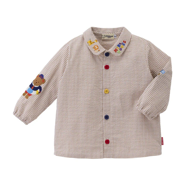 미키하우스 티셔츠 키즈 셔츠 푸치 오른팔 로고 블라우스 2컬러