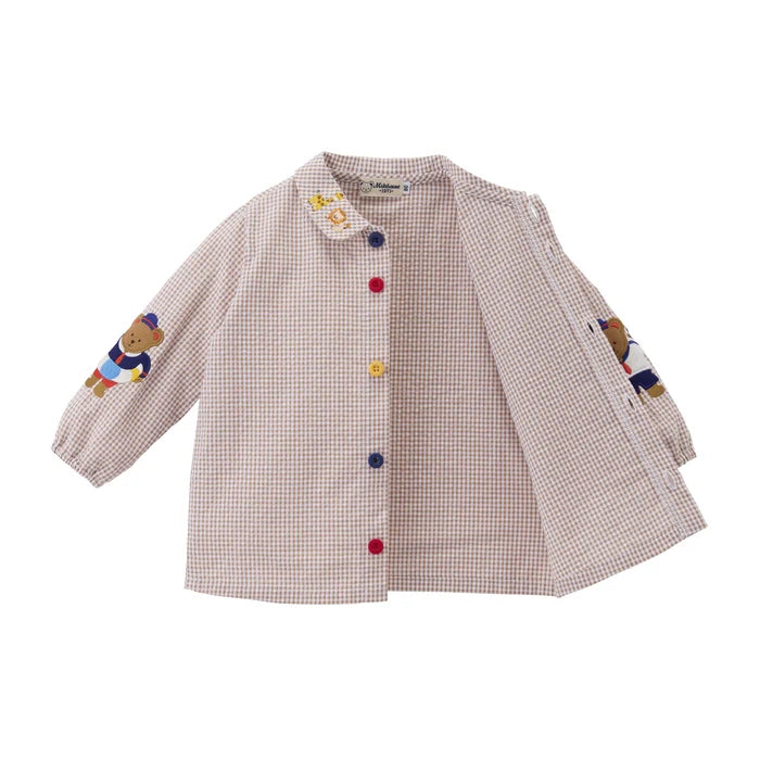 미키하우스 티셔츠 키즈 셔츠 푸치 오른팔 로고 블라우스 2컬러