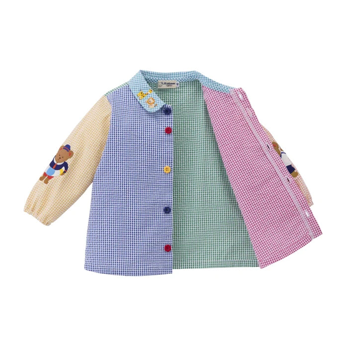 미키하우스 티셔츠 키즈 셔츠 푸치 오른팔 로고 블라우스 2컬러