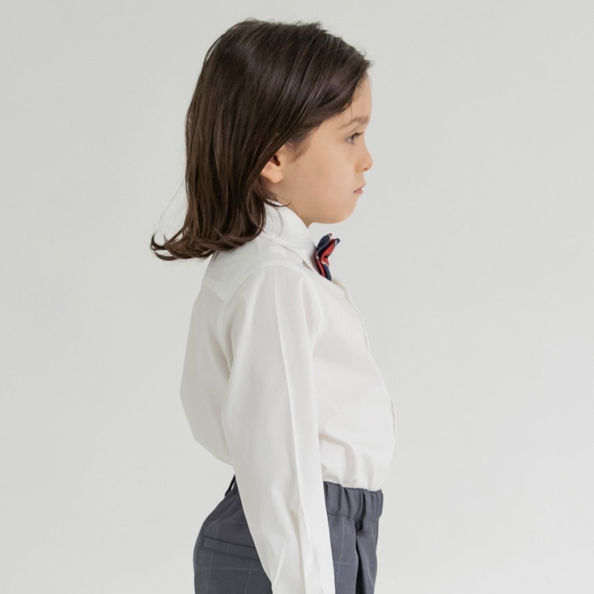 브란셰스 키즈 셔츠 일본 branshes 포멀 긴팔 블라우스 2컬러