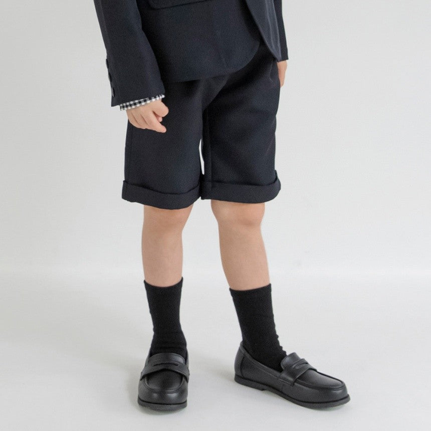 브란셰스 키즈 바지 일본 branshes 반바지 포멀 하프 팬츠 2컬러