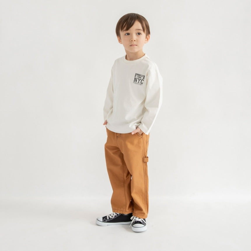 브란셰스 키즈 바지 일본 branshes 캔버스 페인트 팬츠 데님 청바지 4컬러