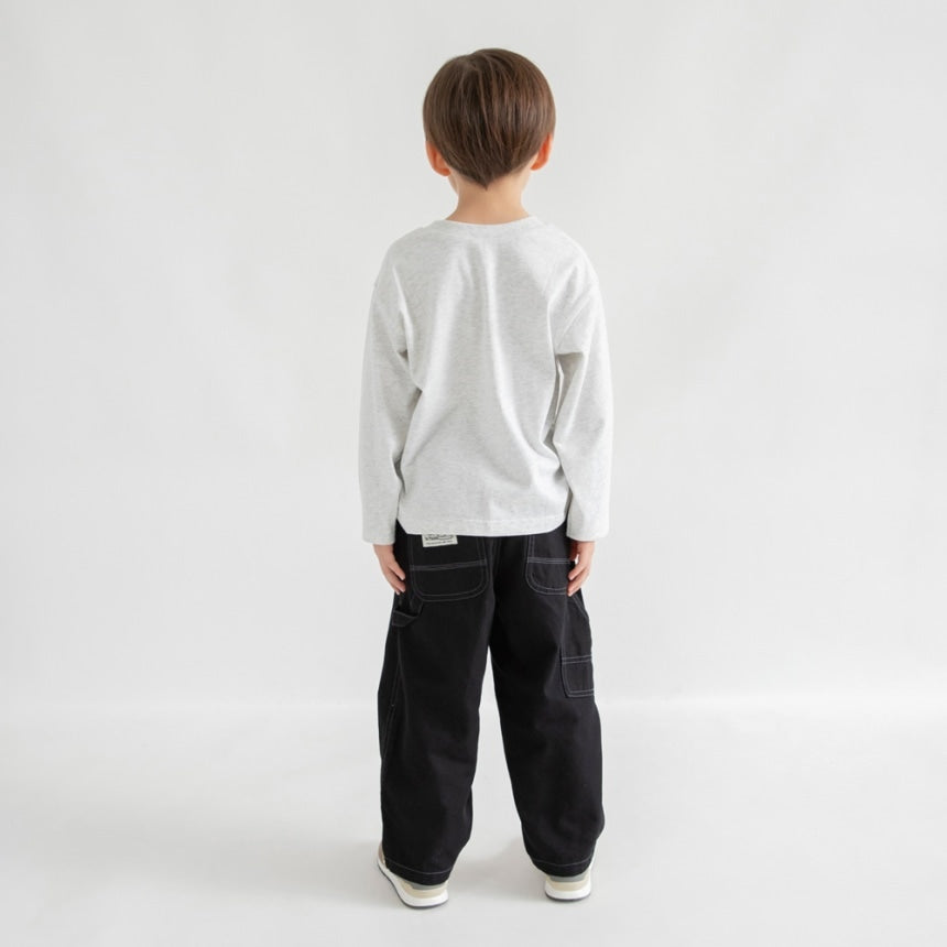 브란셰스 키즈 바지 일본 branshes 캔버스 페인트 팬츠 데님 청바지 4컬러